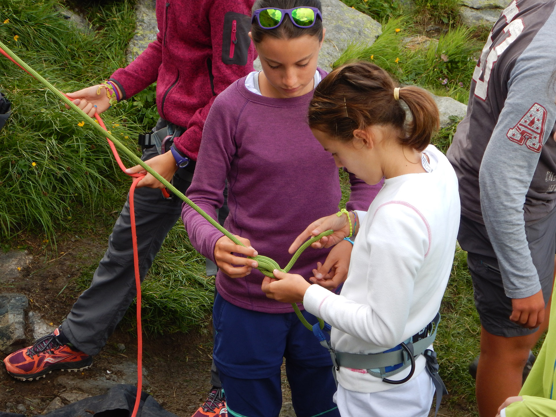 Corso di arrampicata per bambini - Rifugio Arp - weekend per