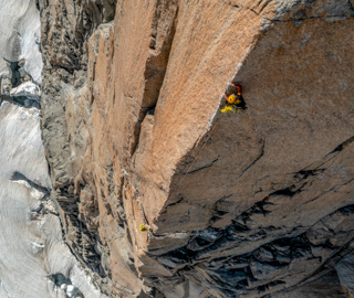 Multi-pitch routes in the Mont Blanc